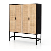 Caprice Cabinet - Black Wash Mango