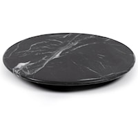 Marble Lazy Susan - Black