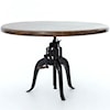 Four Hands Rockwell Adjustable Round Dining Table