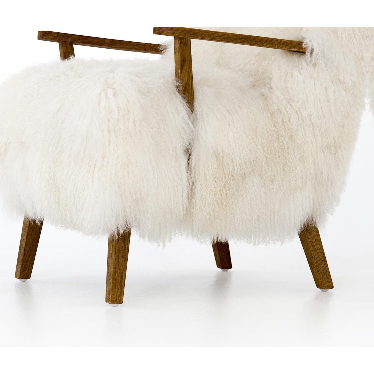 Four Hands Zuma Beach Collection MONGOLIAN FUR CHAIR