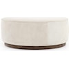 Four Hands Zuma Beach Collection SINCLAIR LARGE ROUND OTTOMAN