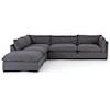 Four Hands Zuma Beach Collection 4 PIECE SECTIONAL