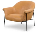 Interior Style Upholstered Accents Leather Accent Chair