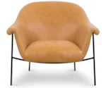 Interior Style Upholstered Accents Leather Accent Chair