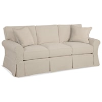 Alexandria Slipcovered Sofa in Montford Linen