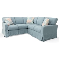 2 Piece Slipcover Sectional