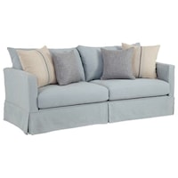 Casual Sofa with Track Arms