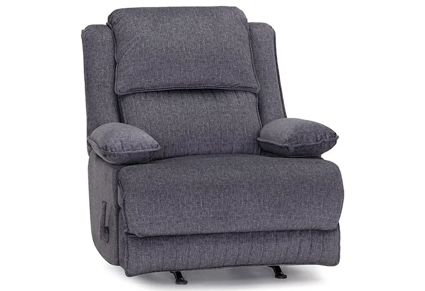 4578 Rocker Recliner with Dual Storage Arms by Franklin at Story & Lee Furniture