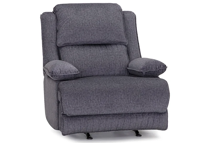 4578 Dual Power Rocker Recliner by Franklin at Fine Home Furnishings