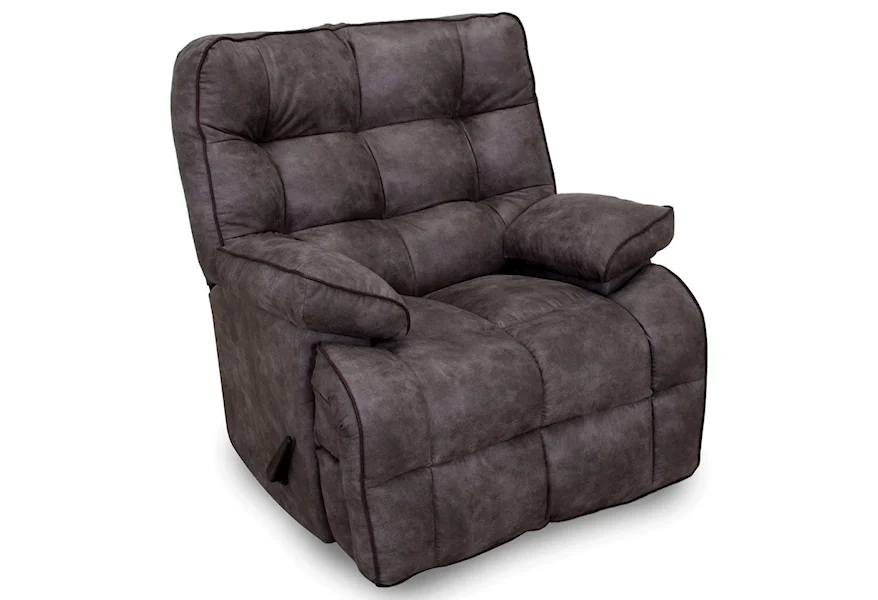 Venture Power Lay Flat Recliner with USB Port by Franklin at Fine Home Furnishings