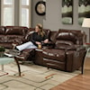 Franklin Legacy Reclining Console Loveseat