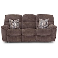 Casual Power Reclining Sofa with USB Port