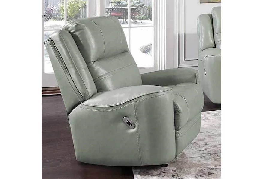 762 Dual Power Rocker Recliner with USB Port by Franklin at Turk Furniture