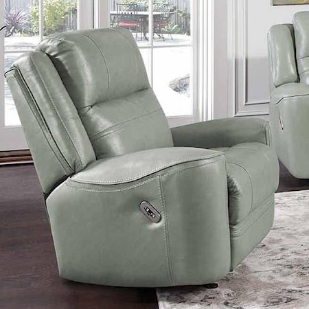 Casual Dual Power Rocker Recliner with USB Port