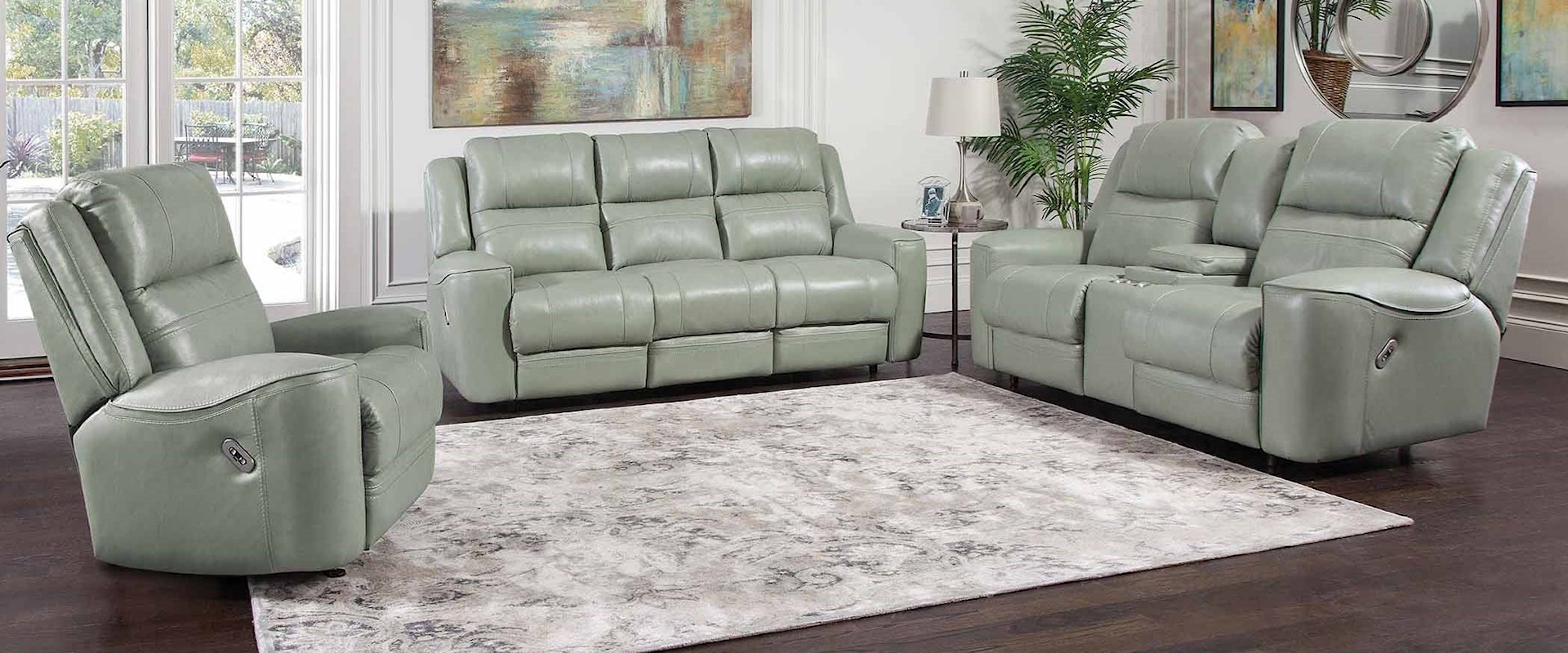 Power Reclining Living Room Group