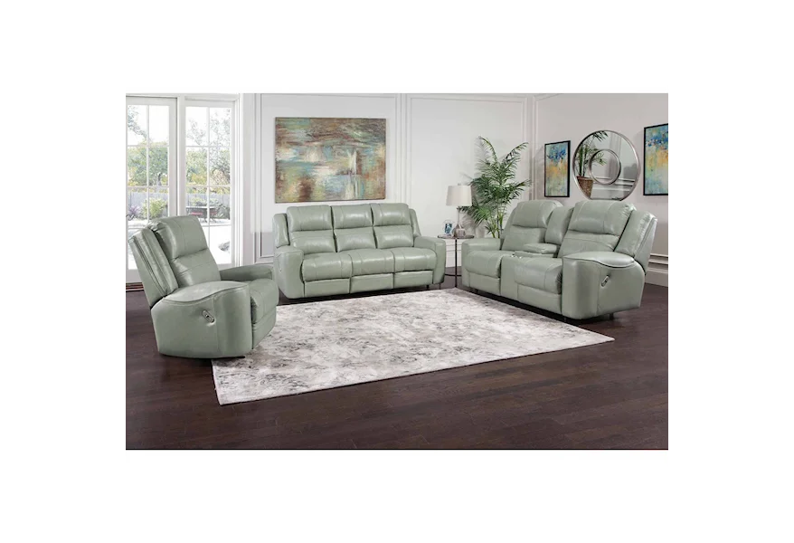 762 Power Reclining Living Room Group by Franklin at Virginia Furniture Market