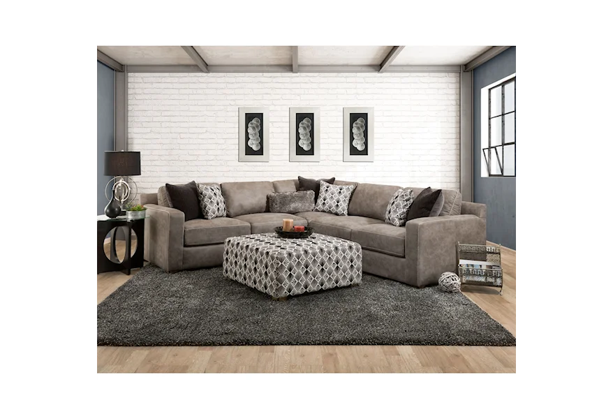 Jameson Stationary Living Room Group by Franklin at Turk Furniture