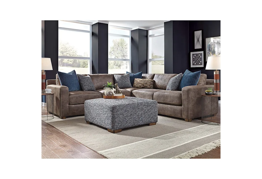 Jameson Stationary Living Room Group by Franklin at Fine Home Furnishings