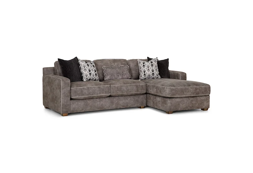 Jameson Sofa with Chaise by Franklin at Virginia Furniture Market