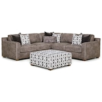 Contemporary Three Piece Sectional