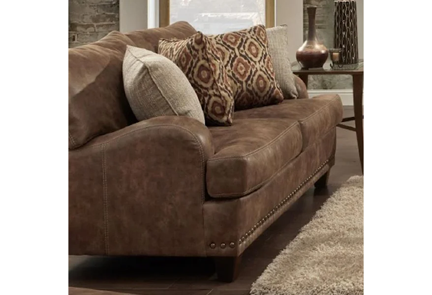 848 Loveseat by Franklin at Howell Furniture