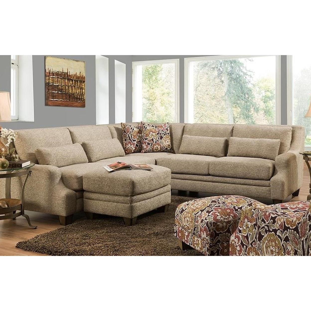 Franklin 850 L-Shaped Sectional