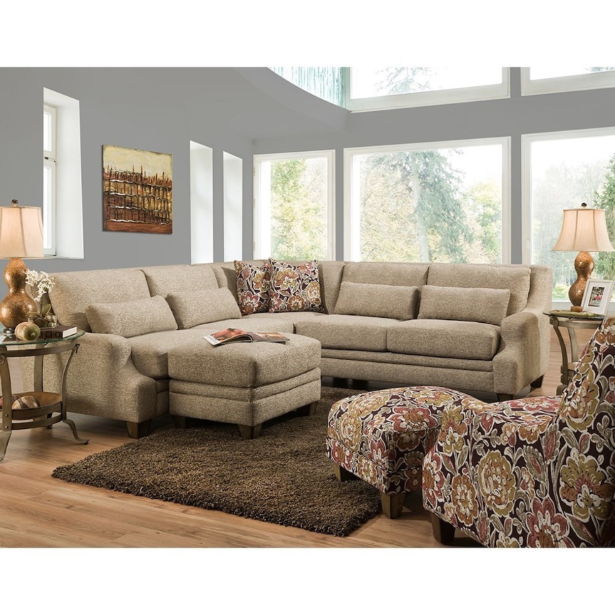 Franklin 850 L-Shaped Sectional