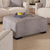 Franklin Landon Square Ottoman with Button Tufting