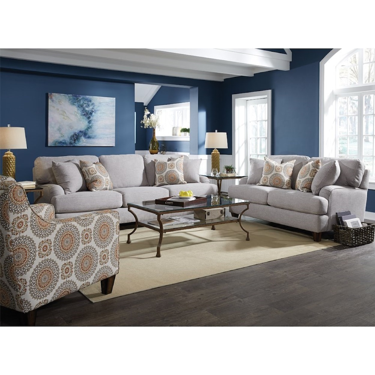 Franklin Brianna Stationary Living Room Group