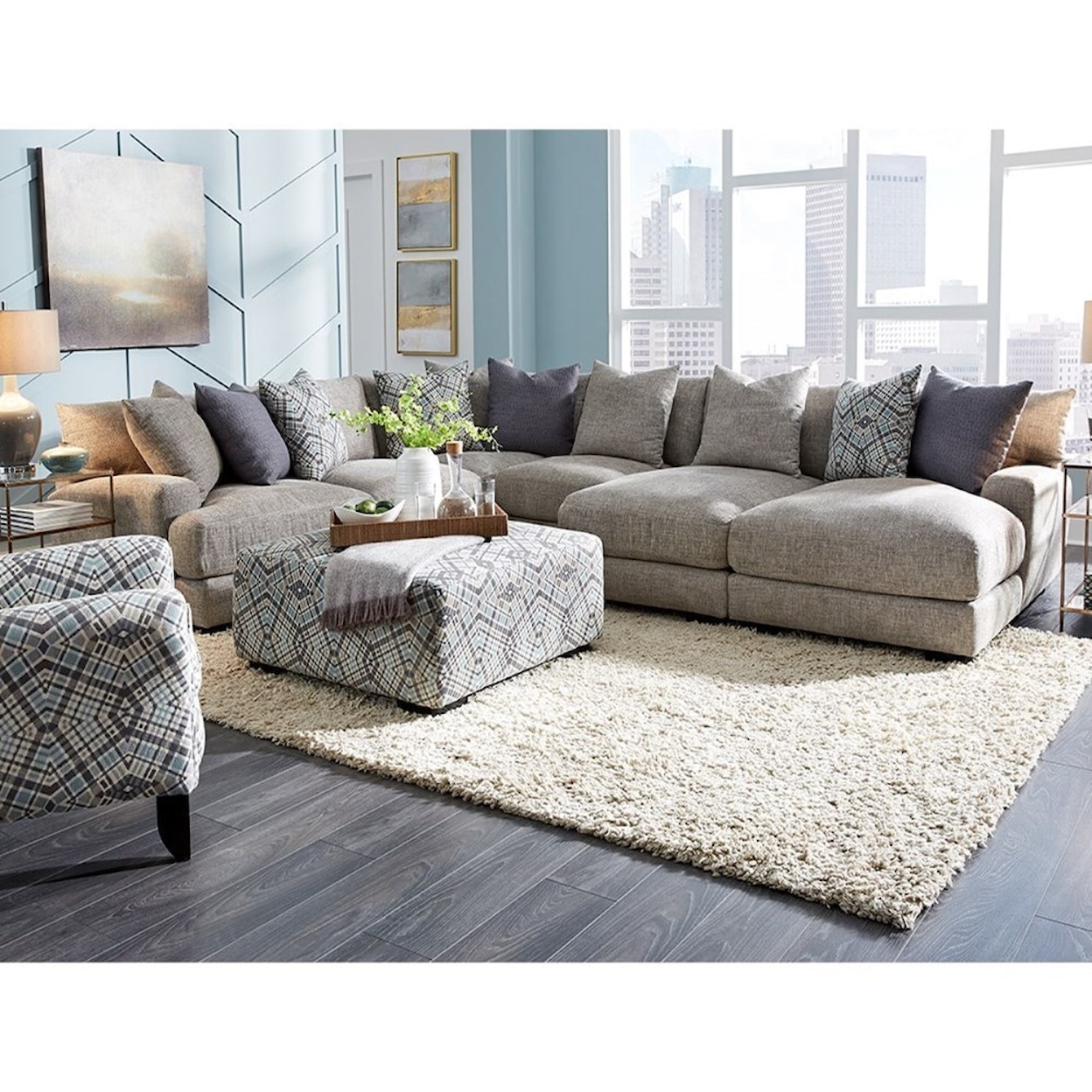 Franklin 903 Square Ottoman