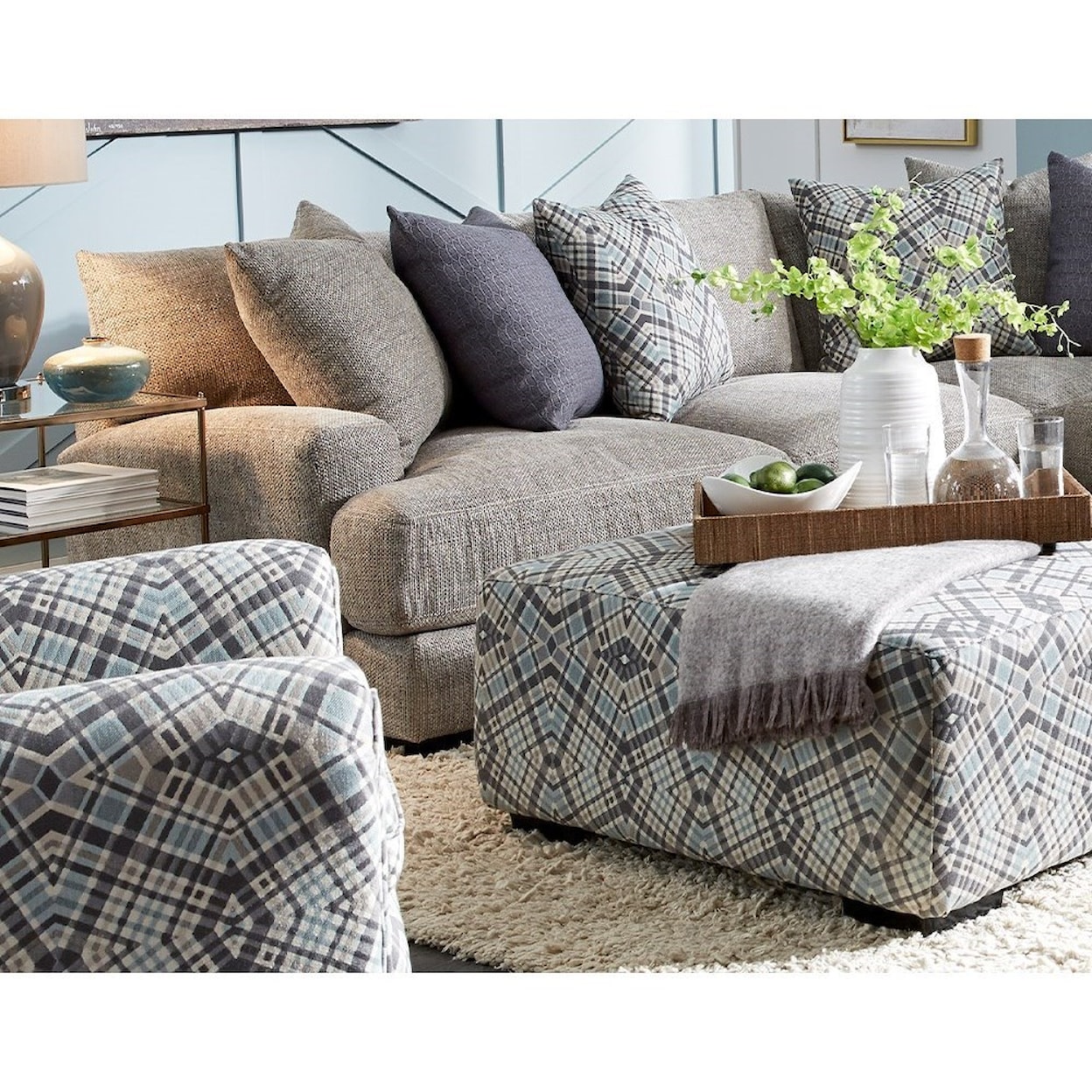 Franklin 903 Square Ottoman