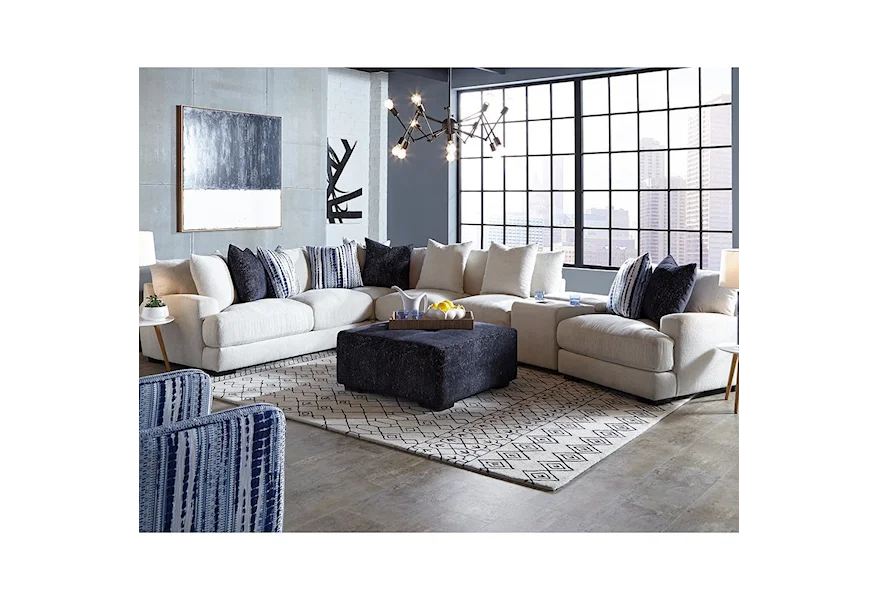 903 Sectional Sofa by Franklin at Virginia Furniture Market