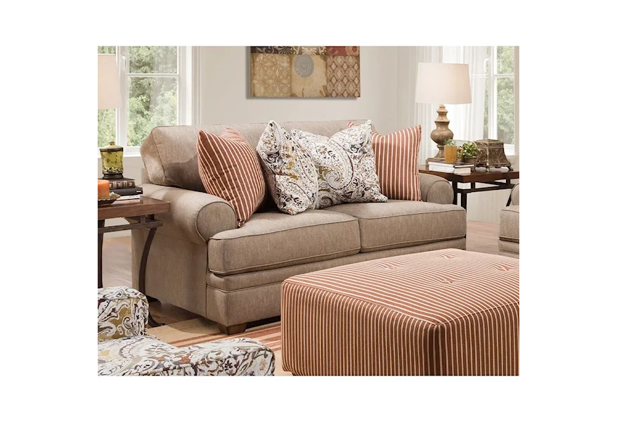 915 Loveseat by Franklin at Turk Furniture