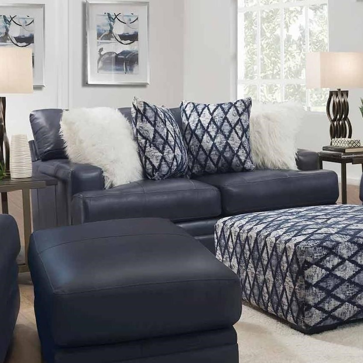 Franklin 973 Loveseat