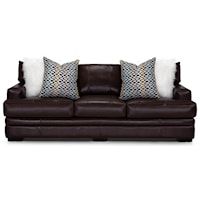 Contemporary Sofa with Track Arms