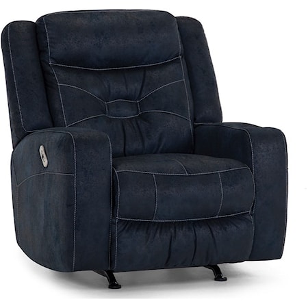 Dual Power Rocker Recliner with Cupholder
