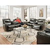 Franklin Calloway Reclining Console Loveseat