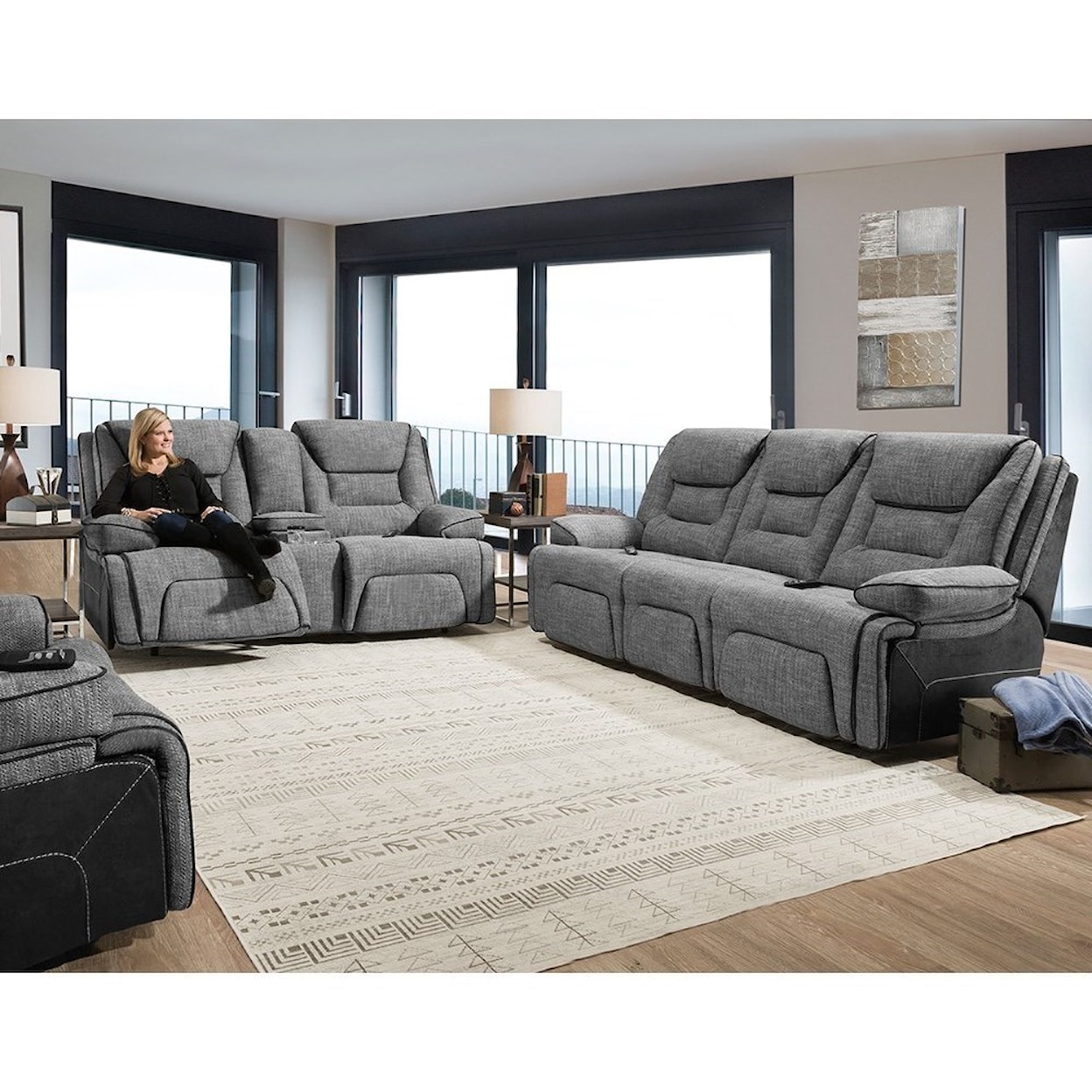 Franklin Centennial Reclining Living Room Group