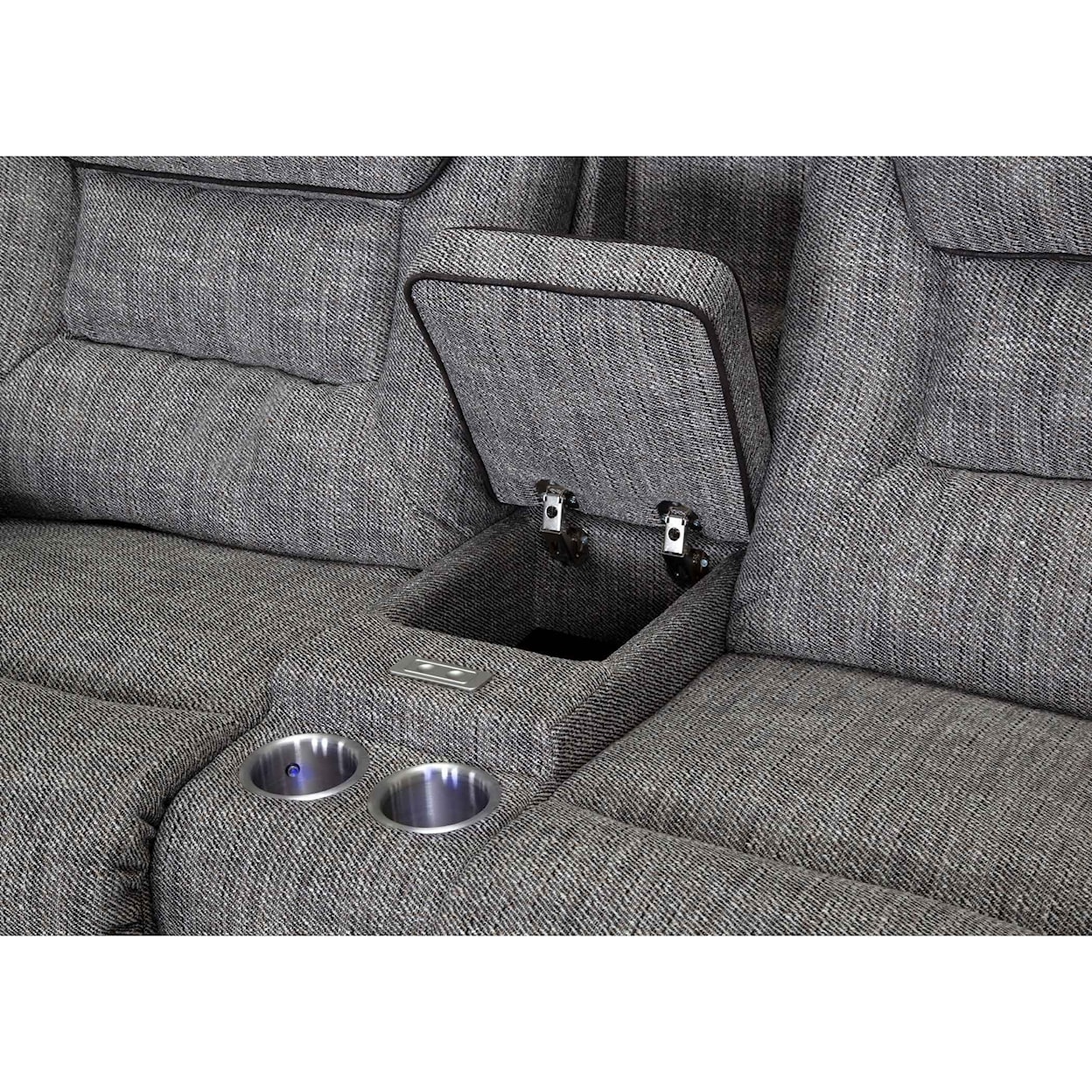 Franklin Centennial Power Reclining Console Loveseat