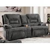 Franklin Centennial Power Reclining Console Loveseat