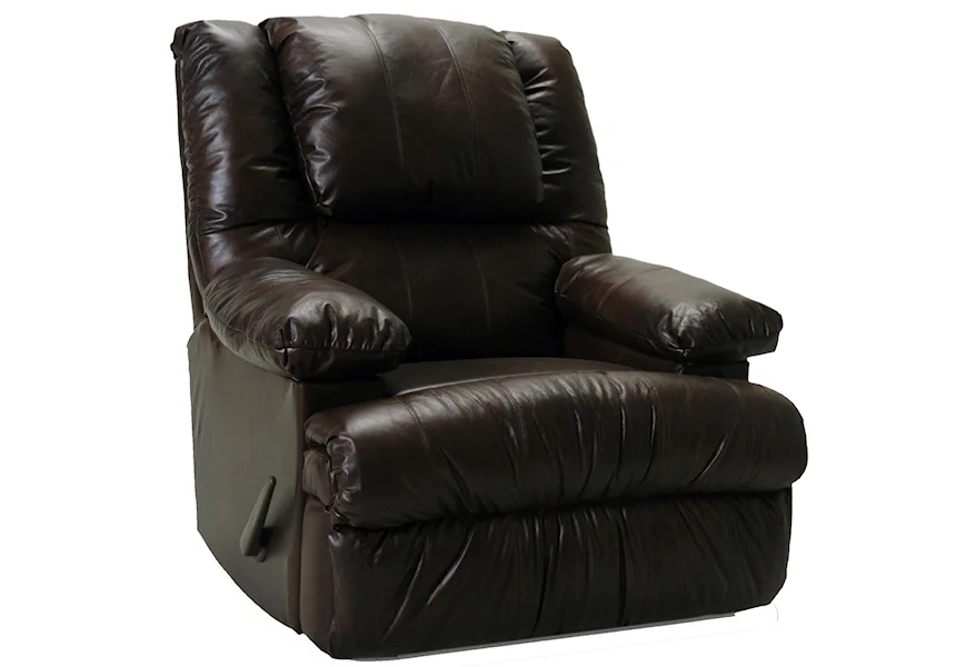 Clayton Rocker Recliner with Massage and Fridge by Franklin at Turk Furniture