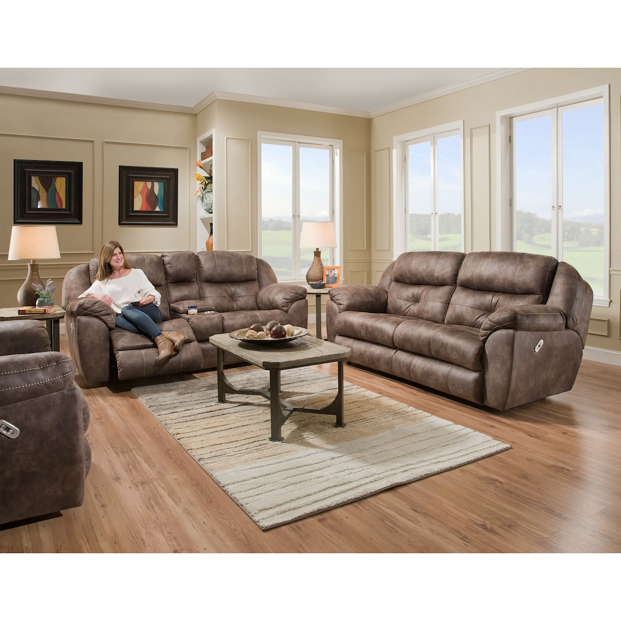 Franklin Conway Reclining Living Room Group