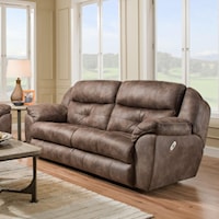 Power Recline Two Seat Sofa with Power Adj Headrest and USB Port