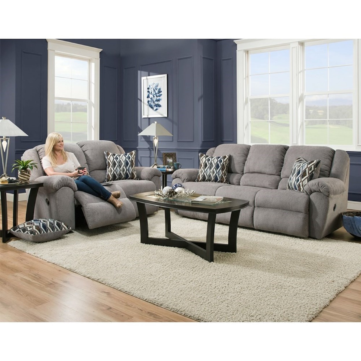 Franklin District Reclining Living Room Group