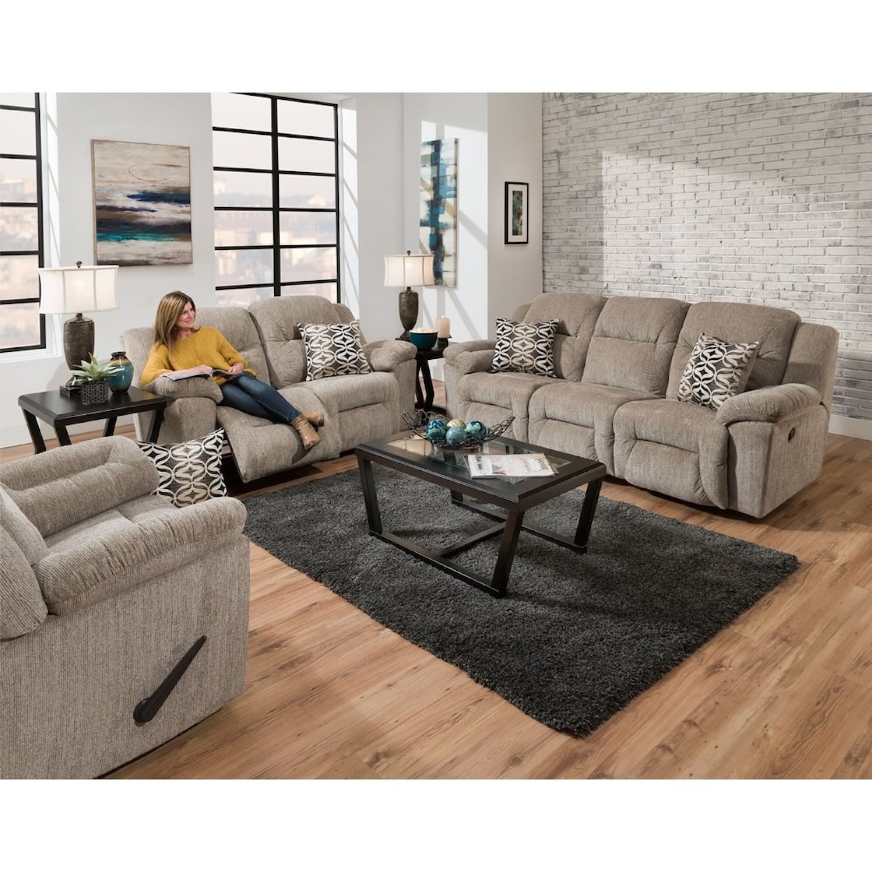 Franklin Donnelly Reclining Living Room Group