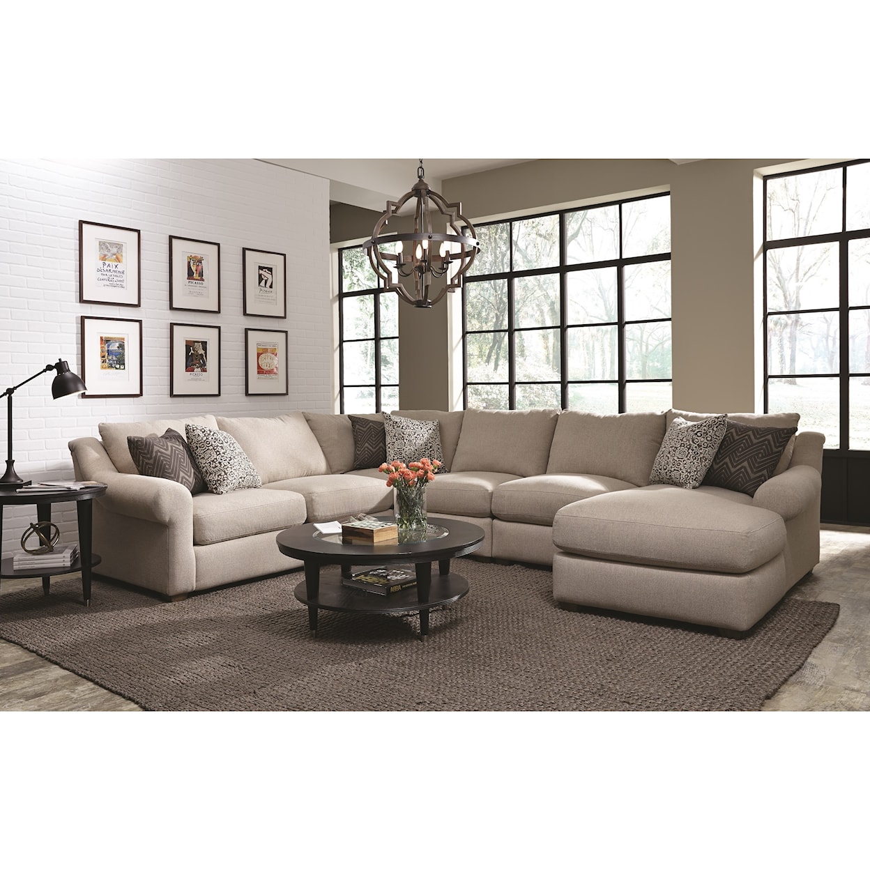 Franklin Elli Five Seat Sectional