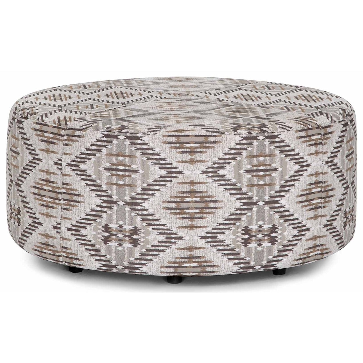 Franklin Gemma Round Ottoman