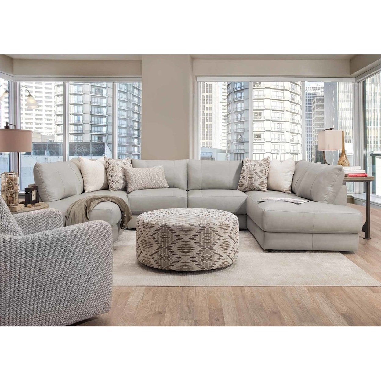 Franklin Gemma U-Shaped Sectional