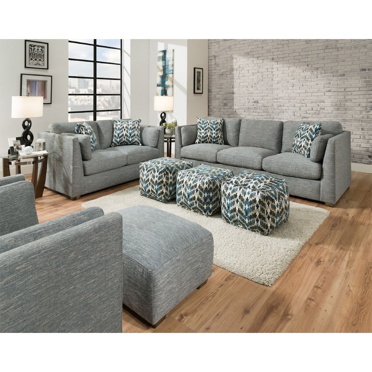 Franklin 821 Stationary Living Room Group