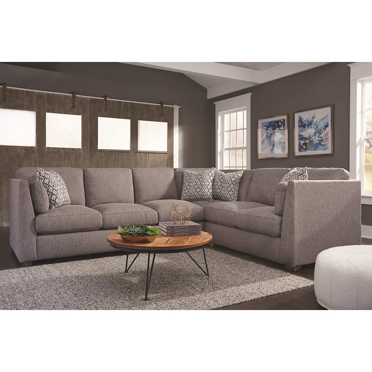 Franklin Greystone Sectional Sofa